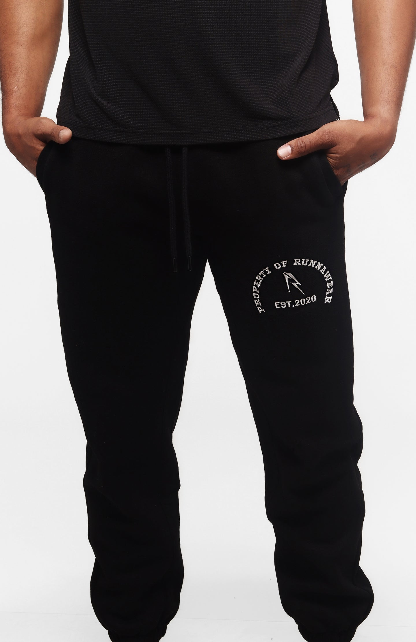 Black RunnaWear Original Joggers